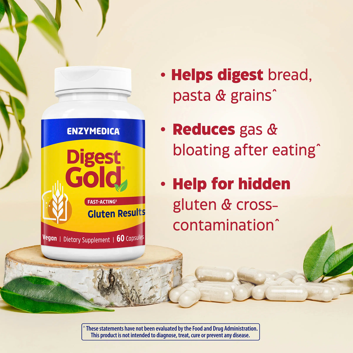 Digest Gold Fast-Acting Gluten Results